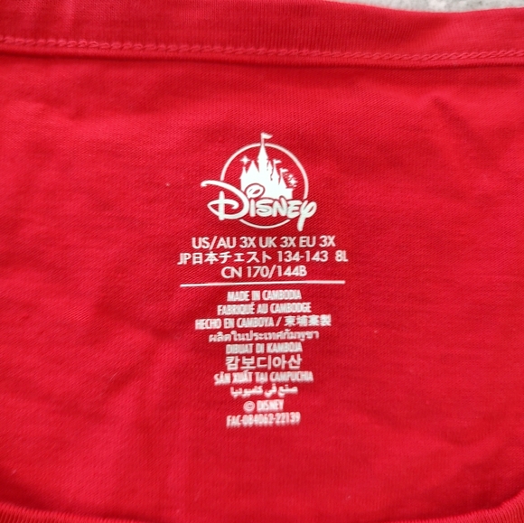 Disney Parks Women's Red Minnie Mouse Christmas Pajama Set 3XL NWT - Picture 5 of 13